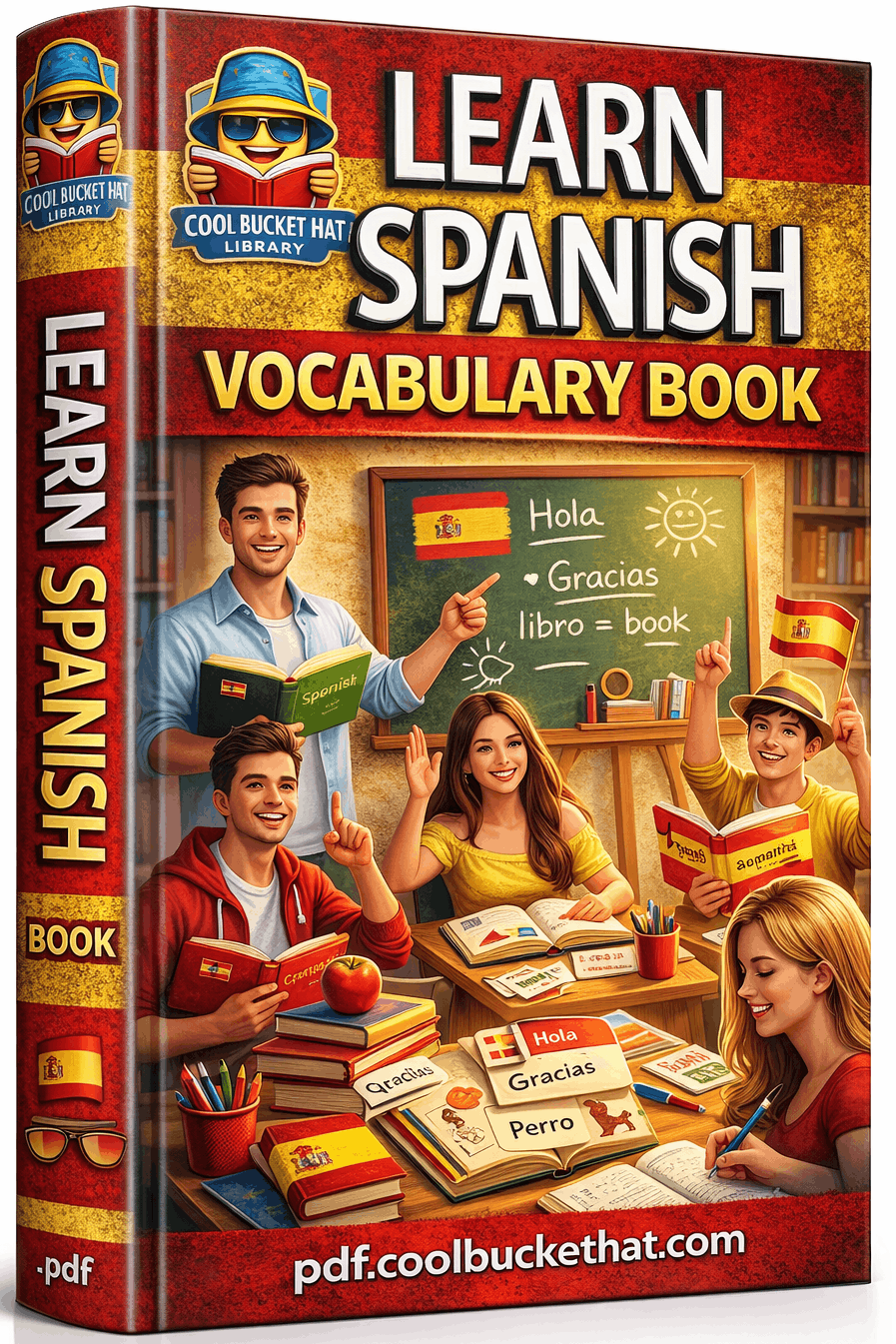 Learn Spanish Vocabulary Book
